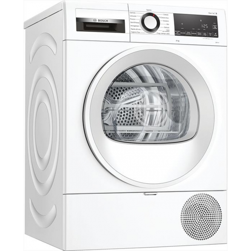 BOSCH WQG233D1IT ASCIUGATRICE A POMPA DI CALORE 8KG AUTODRY CESTELLO SENSITIVE CLASSE A+++ - PROMO