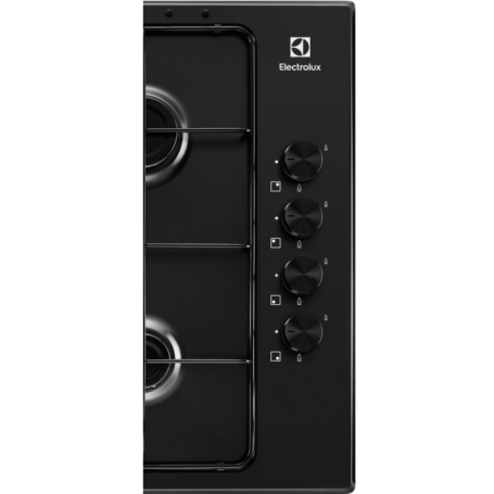 ELECTROLUX KGS6404B PIANO COTTURA 60CM 4 FUOCHI A GAS - NERO