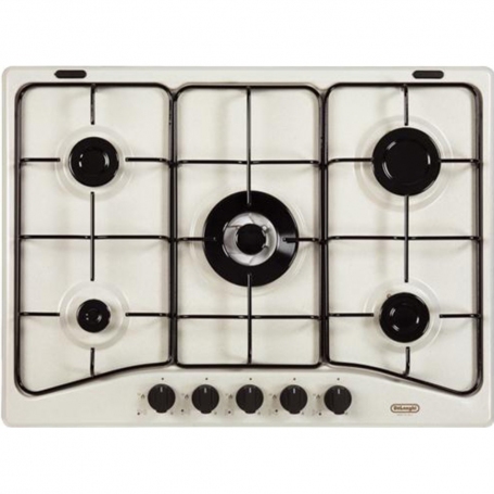 PIANO COTTURA DE LONGHI SF57ASV COLORE SABBIA 5 FUOCHI GARANZIA ITALIA