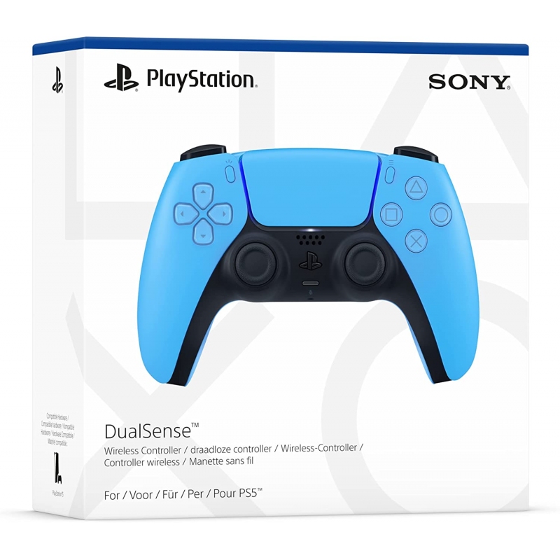 SONY CONTROLLER WIRELESS DUALSENSE PS5 STARLIGHT BLUE - 1000040195