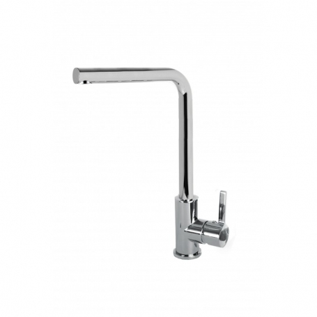 ELLECI MIKS01CR MISCELATORE MONOCOMANDO A CANNA ALTA COLORE CROMATO - PROMO