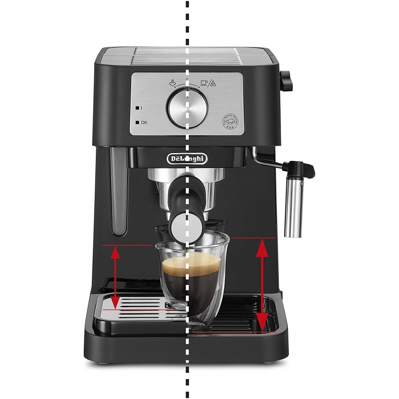 DE LONGHI EC260.BK MACCHINA DA CAFFE' ESPRESSO...