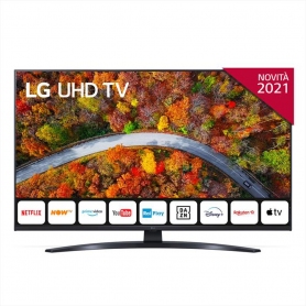 LG 43UP81006LR TV LED 43'' SMART TV 4K ULTRA HD DVB-T2 HEVC/DVB-S2/DVB-C (MPEG4) COLORE NERO - PROMO