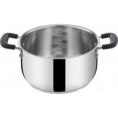 LAGOSTINA LINEA PRATICA BATTERIA DI PENTOLE 13 PEZZI IN ACCIAIO INOX 18/10 ADATTO AD INDUZIONE