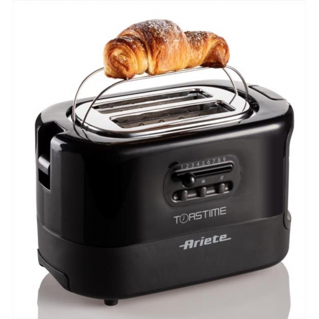 ARIETE 159 TOSTAPANE 2 FETTE 700W 9 LIVELLI DI DORATURA COLORE NERO - PROMO