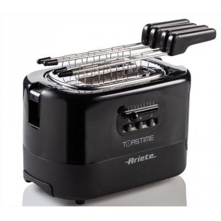 ARIETE 159 TOSTAPANE 2 FETTE 700W 9 LIVELLI DI DORATURA COLORE NERO - PROMO
