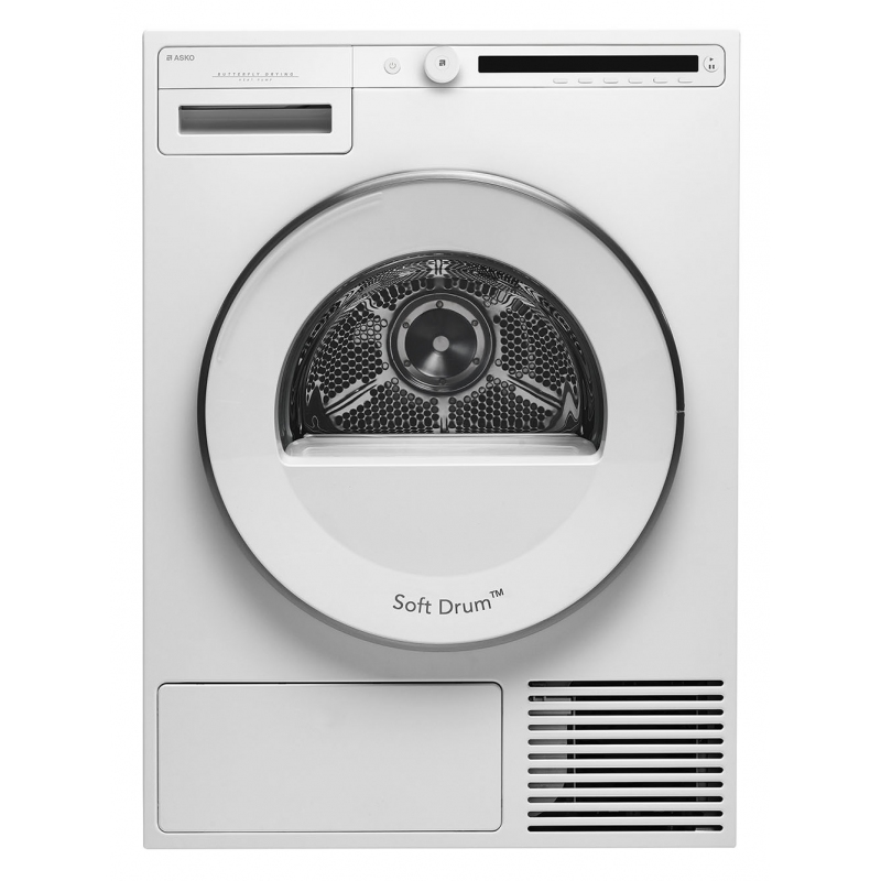 ASKO T 208 H.W ASCIUGATRICE A POMPA DI CALORE 8KG MOTORE POWER DRIVE CLASSE A++ COLORE BIANCO - T208HW - PROMO