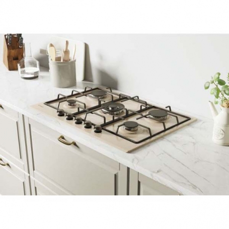 CANDY CHW7AV4WGT PIANO COTTURA DA INCASSO 75CM 5 FUOCHI A GAS AVENA