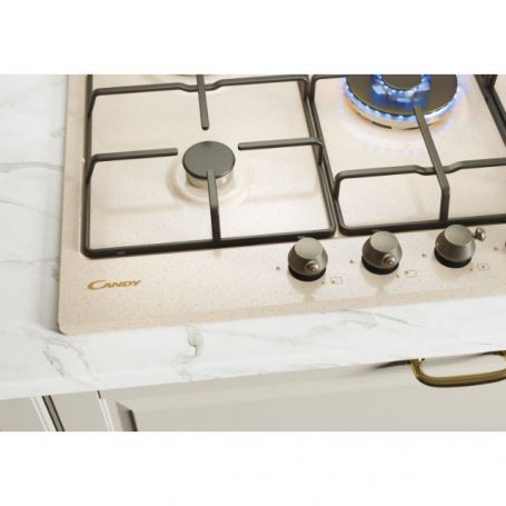 CANDY CHW7AV4WGT PIANO COTTURA DA INCASSO 75CM 5 FUOCHI A GAS AVENA
