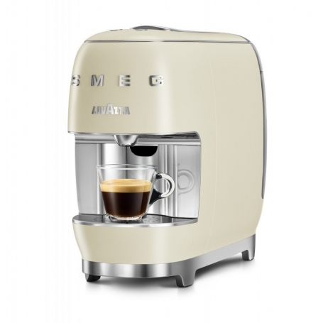 SMEG LAVAZZA A MODO MIO LM200 MACCHINA DA CAFFE' ANNI '50 0.9LT COLORE CREMA - 18000460 - PROMO