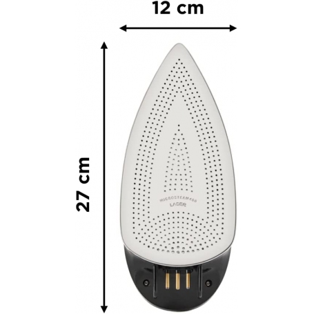 ROWENTA DE5010 FERRO DA STIRO A VAPORE SENZA FILI 2400W COLORE NERO/BLU - PROMO