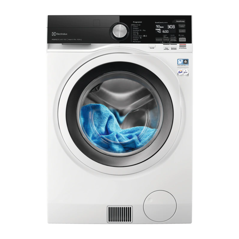 ELECTROLUX EW9W296Y PERFECTCARE 900 LAVASCIUGA 9+6 KG CON POMPA DI CALORE CLASSE D - PROMO