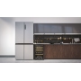 HAIER HWS49GA CANTINETTA VINI 49 BOTTIGLIE ILLUMINAZIONE LED VETRO ANTI UV CLASSE F COLORE NERO
