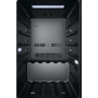 HAIER HWS49GA CANTINETTA VINI 49 BOTTIGLIE ILLUMINAZIONE LED VETRO ANTI UV CLASSE F COLORE NERO