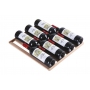 HAIER HWS49GA CANTINETTA VINI 49 BOTTIGLIE ILLUMINAZIONE LED VETRO ANTI UV CLASSE F COLORE NERO