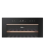 HAIER HWS49GA CANTINETTA VINI 49 BOTTIGLIE ILLUMINAZIONE LED VETRO ANTI UV CLASSE F COLORE NERO
