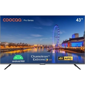 COOCAA 43S6G SMART TV LED 43 POLLICI S.O ANDROID RISOLUZIONE 4K 3X HDMI COLORE NERO DVB T2 - PROMO