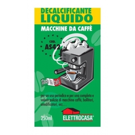 ELETTROCASA AS42 DECALCIFICANTE LIQUIDO PER MACCHINE DA CAFFE' BOLLITORI - PROMO