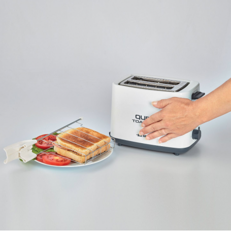 ARIETE 157 TOSTAPANE 2 FETTE 760W 7 LIVELLI DI DORATURA COLORE BIANCO