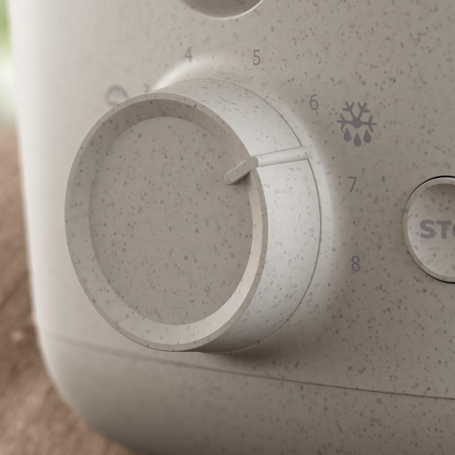 PHILIPS HD2640 TOSTAPANE 2 FETTE 830W CON 100% PLASTICA RICICLATA COLORE CREMA - PROMO