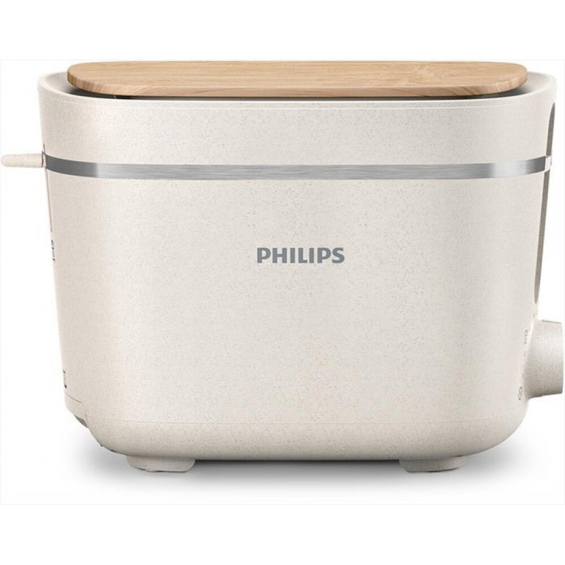 PHILIPS HD2640 TOSTAPANE 2 FETTE 830W CON 100% PLASTICA RICICLATA COLORE CREMA - PROMO