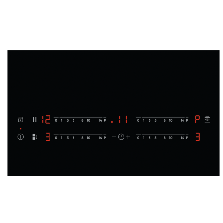 ELECTROLUX EIL83443 PIANO COTTURA DA INCASSO A INDUZIONE 78CM 4 ZONE COTTURA IN VETROCERAMICA NERO - PROMO