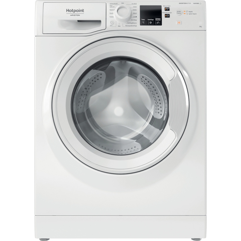 HOTPOINT NFR428WIT LAVATRICE 8KG 1200 GIRI INVERTER CLASSE C