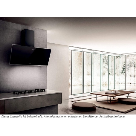 ELICA SHIRE BK/A/90 PRF0119829A CAPPA A PARETE ASPIRANTE 90 CM CLASSE A COLORE NERO - PROMO