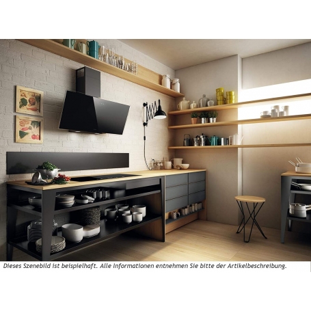 ELICA SHIRE BK/A/90 PRF0119829A CAPPA A PARETE ASPIRANTE 90 CM CLASSE A COLORE NERO - PROMO