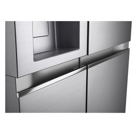 LG GSLV90PZAD FRIGORIFERO SMART SIDE BY SIDE 635LT TOTAL NO FROST CON DISPENSER WIFI CLASSE D INOX - PROMO