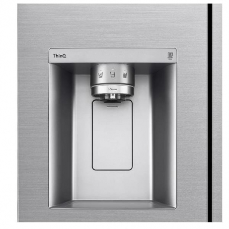LG GSLV90PZAD FRIGORIFERO SMART SIDE BY SIDE 635LT TOTAL NO FROST CON DISPENSER WIFI CLASSE D INOX - PROMO