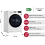 LG RC90V9AV2W ASCIUGATRICE A POMPA DI CALORE 9KG DUAL INVERTER  WI-FI CLASSE A+++ -10% - PROMO