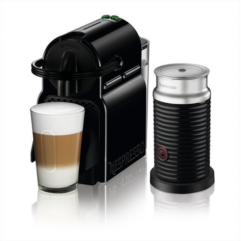 DE LONGHI EN80BAE INISSIA & AEROCCINO MACCHINA DA CAFFE' A CAPSULE NESPRESSO COLORE NERO - PROMO