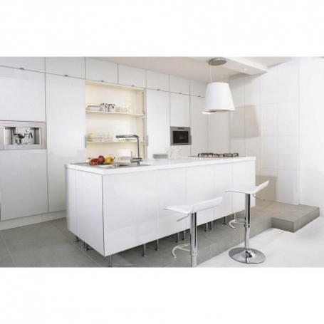 ELICA PRF0071972D CAPPA SOSPESA A ISOLA JUNO WH/F 51 50CM COLORE BIANCO - PROMO