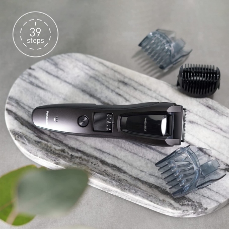 PANASONIC ER-GB61-K503 REGOLABARBA 3 IN 1 RICARICABILE LAVABILE 38 LIVELLI DI TAGLIO COLORE NERO - PROMO