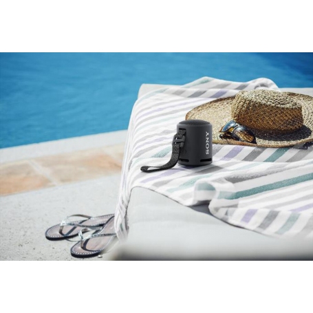 SONY SRSXB13B.CE7 CASSA BLUETOOTH PORTATILE CON WIFI RESISTENTE ALL'ACQUA COLORE NERO - PROMO