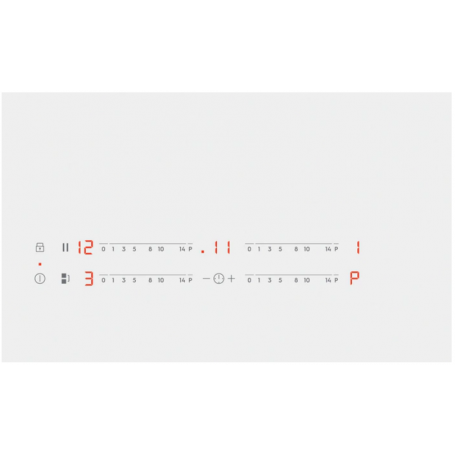 ELECTROLUX EIL83443BW PIANO COTTURA A INDUZIONE 78CM 4 ZONE COTTURA IN VETROCERAMICA BIANCO