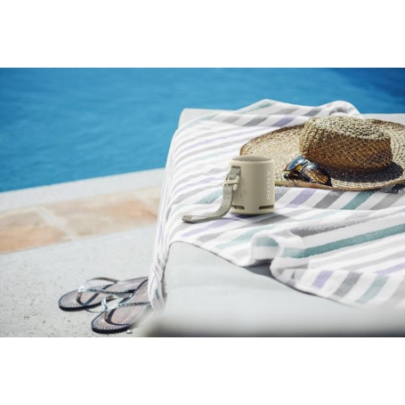 SONY SRSXB13C.CE7 CASSA BLUETOOTH PORTATILE CON WIFI RESISTENTE ALL'ACQUA COLORE CREMA - PROMO