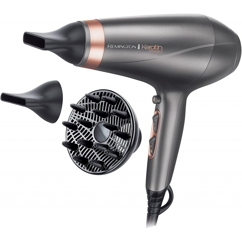 REMINGTON AC8820 ASCIUGACAPELLI PROFESSIONALE ALLA CHERATINA 2200W