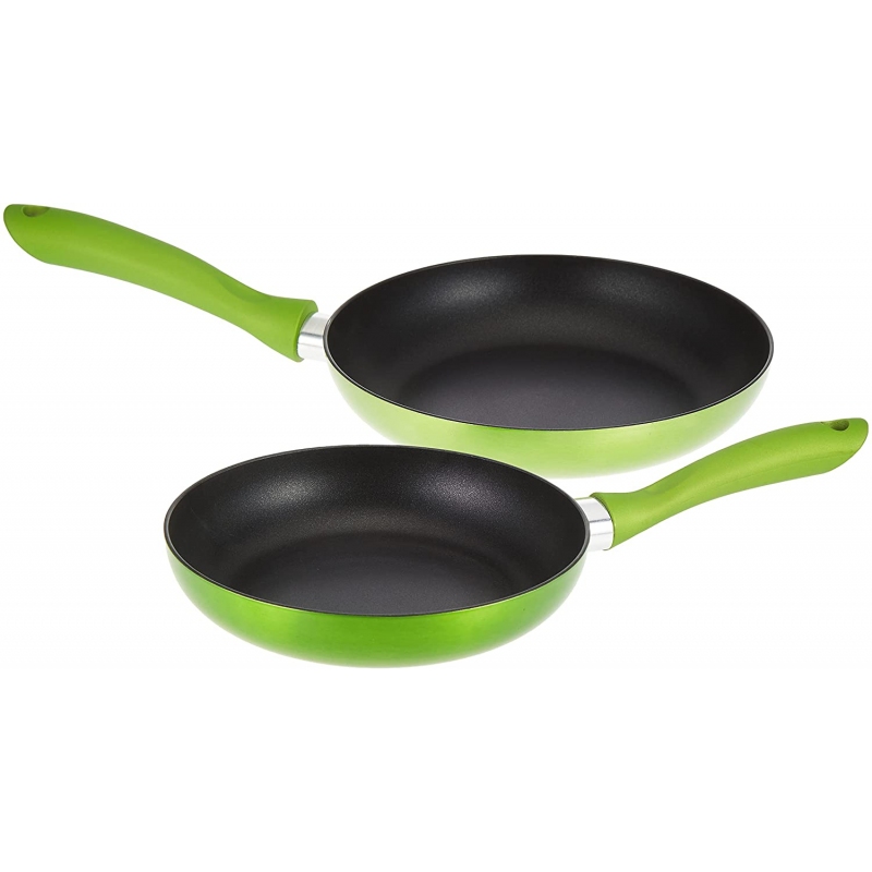 TOGNANA SHINY GREEN V279133SHGR SET 3 PADELLE A...