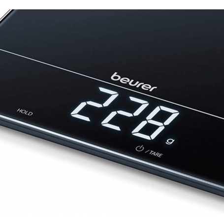 BEURER KS34 BILANCIA PER ALIMENTI ELETTRONICA MAX 15KG COLORE NERO - PROMO