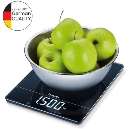 BEURER KS34 BILANCIA PER ALIMENTI ELETTRONICA MAX 15KG COLORE NERO - PROMO