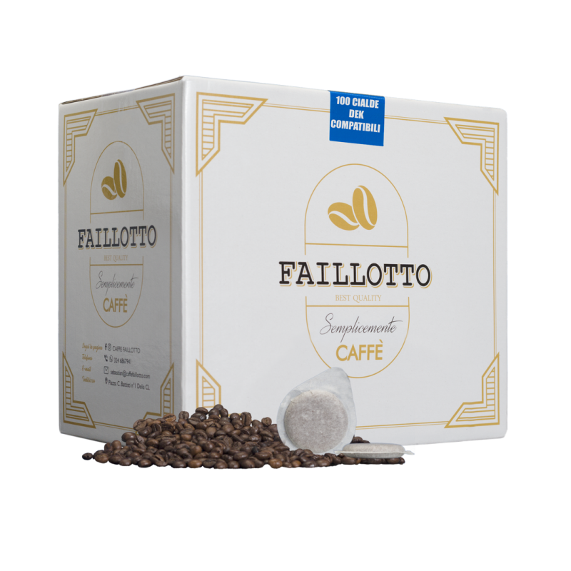 FAILLOTTO 100 CIALDE MISCELA DECAFFEINATO 44MM - FL003 - PROMO