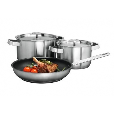 AEG A3SS SET 2 PENTOLE E 1 PADELLA IN ACCIAIO INOX - PROMO