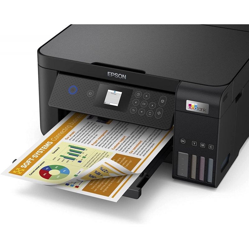 EPSON ECOTANK ET-2850 STAMPANTE MULTIFUNZIONE 3...