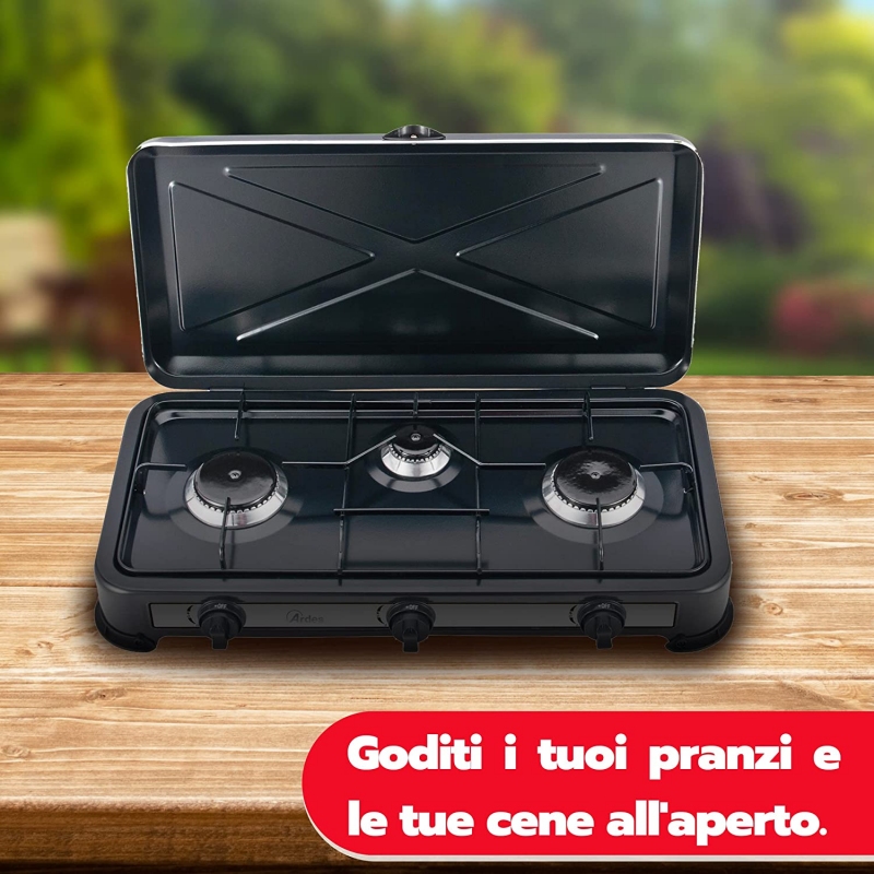 ARDES AR1FG03 ODINO 3 FORNELLINO PORTATILE 3...
