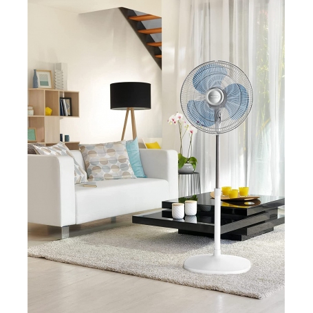 ROWENTA VU4410 VENTILATORE A PIANTANA 3 VELOCITA' OSCILLAZIONE AUTOMATICA