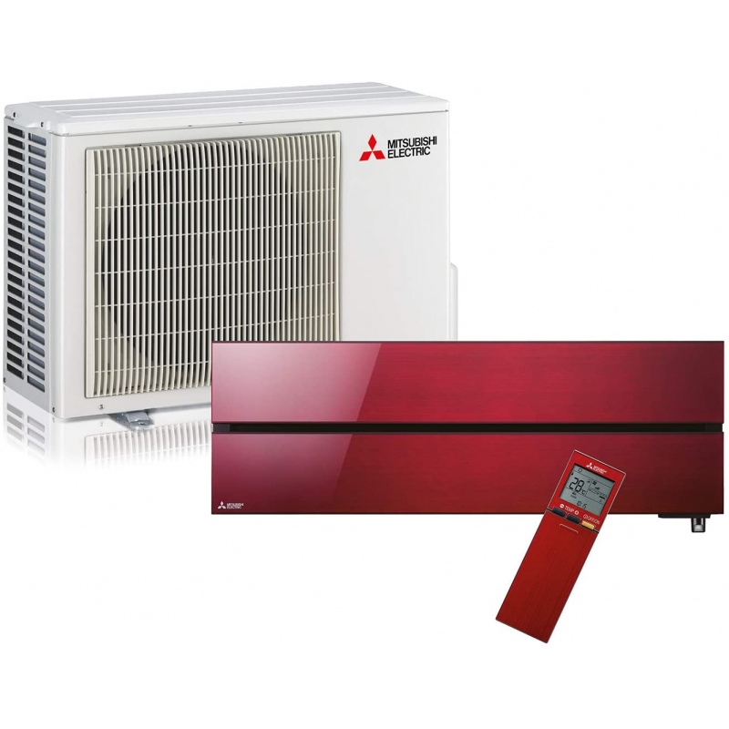 MITSUBISHI ELECTRIC MSZ-LN35VGR KIT CONDIZIONATORE MONOSPLIT 12000 BTU INVERTER CLASSE A+++/A+++ COLORE ROSSO