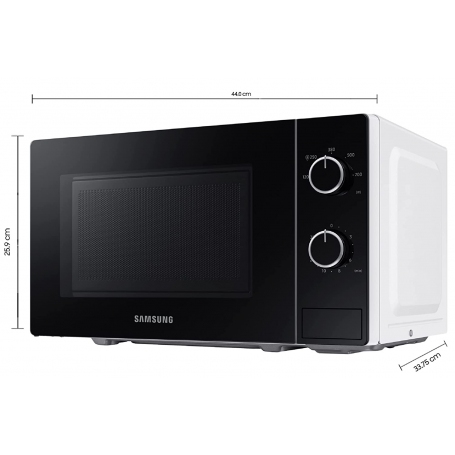 SAMSUNG MS20A3010AH FORNO A MICROONDE 20LT 1150W COLORE NERO/BIANCO - PROMO