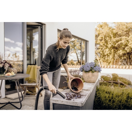 KARCHER KWD3 BIDONE ASPIRA SOLIDI/LIQUIDI 1000W SERBATOIO 17 LT CON SOFFIANTE COLORE GIALLO - PROMO